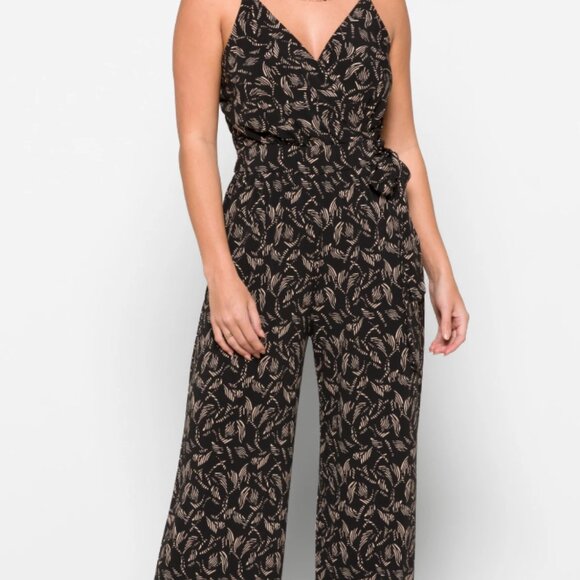 KAILEIGH KNIT JUMPSUIT - Picture 1 of 5